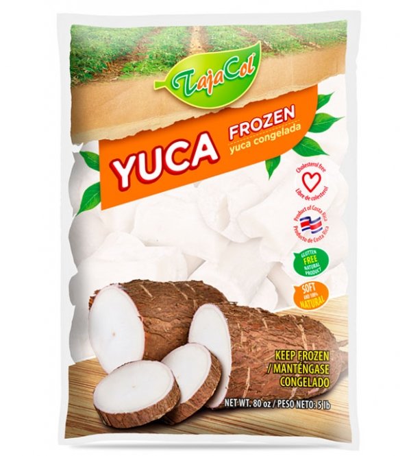 Frozen Yuca TAJACOL Premium Frozen Products