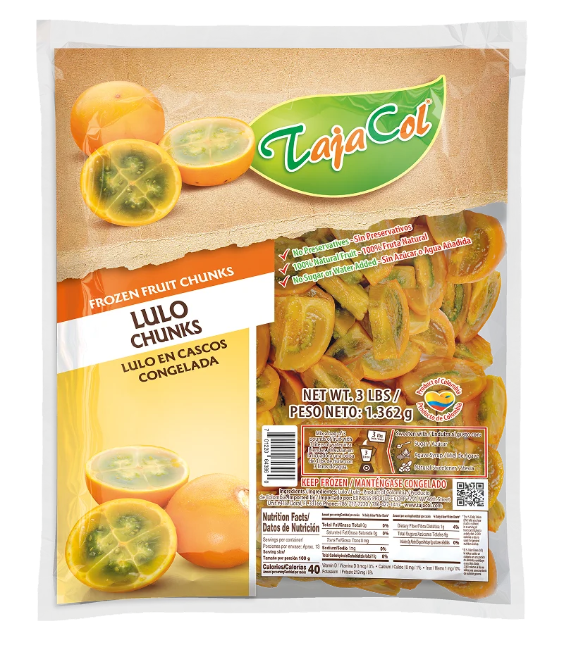 Tajacol frozen guava chunks – ready-to-use tropical fruit for foodservice and retail.