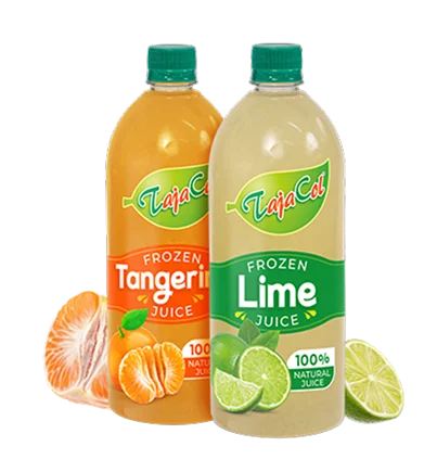 Tajacol 100% natural juices – premium ready-to-use juices for foodservice and retail